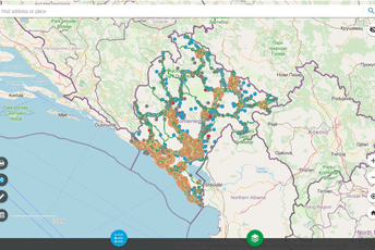 Pogledajte prvu mapu najrizičnijih dionica i raskrsnica u Crnoj Gori Pogledajte prvu mapu najrizičnijih dionica i raskrsnica u Crnoj Gori