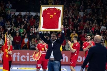 Vasko Ševaljević – doskora kapiten, sada navijač: Čudan mi je osjećaj, Vuko Borozan me pozitivno iznenadio Vasko Ševaljević na oproštaju od reprezentacije prošle godine