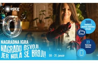 Nagradna igra EPCG za domaćinstva: Za potrošače spremna 223 poklona Nagradna igra EPCG za domaćinstva: Za potrošače spremna 223 poklona