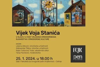 Vijek Voja Stanića: FCJK organizuje program u čast velikana crnogorskoga slikarstva Vijek Voja Stanića: FCJK organizuje program u čast velikana crnogorskoga slikarstva