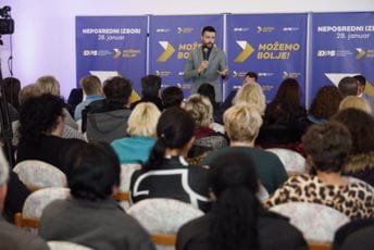 Živković u Herceg Novom: Zahvalnost članovima na istrajnosti Živković u Herceg Novom: Zahvalnost članovima na istrajnosti