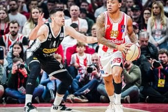 Zvezda u dramatičnom finišu savladala Partizan: Budućnost Voli se izjednačila sa 'crno-bijelima'