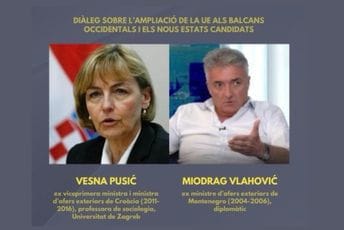 "Proširenje EU na Zapadni Balkan i na nove zemlje-kandidate": Pusić i Vlahović na panelu u Barseloni "Proširenje EU na Zapadni Balkan i na nove zemlje-kandidate": Pusić i Vlahović na panelu u Barseloni