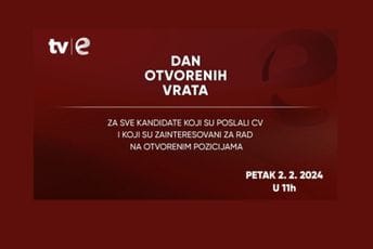 Dan otvorenih vrata u Televiziji E Dan otvorenih vrata u Televiziji E