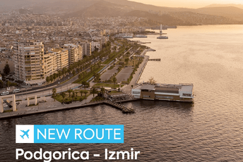 Pegasus Airlines otvorio novu liniju Izmir – Podgorica Pegasus Airlines otvorio novu liniju Izmir – Podgorica