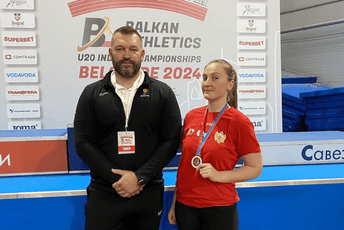 Vesna Kljajević šampionka Balkana u bacanju kugle Vesna Kljajević šampionka Balkana u bacanju kugle