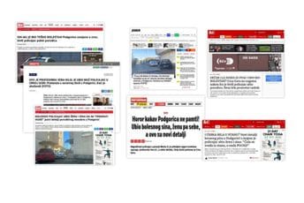 DFC: Srpski tabloidi senzacionalistički izvještavali o tragediji u Crnoj Gori DFC: Srpski tabloidi senzacionalistički izvještavali o tragediji u Crnoj Gori