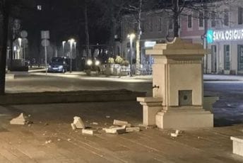 Nikšić: Vandali na Trgu slobode oštetili staru česmu Nikšić: Vandali na Trgu slobode oštetili staru česmu