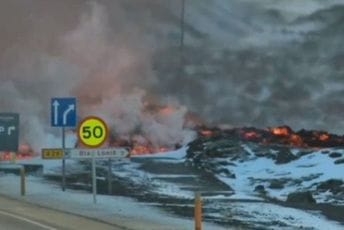 Ponovo eruptirao vulkan na Islandu: Lava prešla puteve i oštetila vodene cijevi