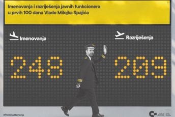 CGO: Vlada u prvih sto dana imenovala 248, a razriješila 209 javnih funkcionera CGO: Vlada u prvih sto dana imenovala 248, a razriješila 209 javnih funkcionera