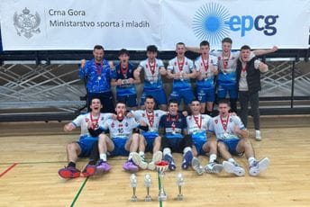Odbojka: Juniori Jedinstva šampioni Crne Gore