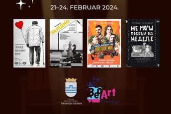 FebruArt: Revija predstava beogradske produkcijske kuće BeoArt u KIC-u "Budo Tomović" FebruArt: Revija predstava beogradske produkcijske kuće BeoArt u KIC-u "Budo Tomović"