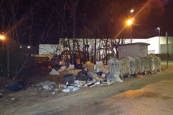 Podgorica i danas zatrpana smećem (FOTO)