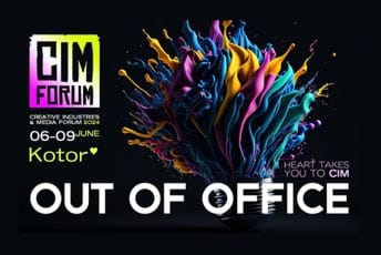 Forum kreativnih industrija i medija "CIM 2024" ove godine u junu u Kotoru Forum kreativnih industrija i medija "CIM 2024" ove godine u junu u Kotoru