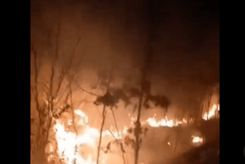Ponovo gorjelo u Mojkovcu: Šumski požar u mjestu Podbišće