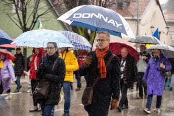 Delegacija EU na Cetinju: Šetnja za Ukrajinu, šetnja za mir