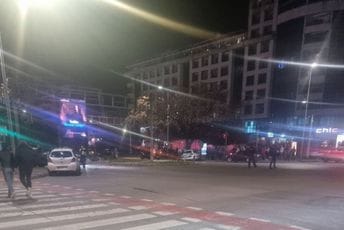 Podgorica: Udes u Moskovskoj ulici, povrijeđene dvije osobe