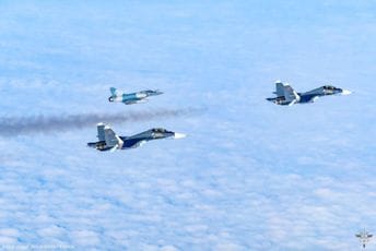 NATO objavio snimak presretanja ruskih borbenih aviona iznad Baltičkog mora