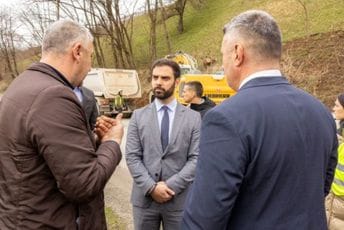 Počela rekonstrukcija puta od Lepenca do Ribarevina Počela rekonstrukcija puta od Lepenca do Ribarevina