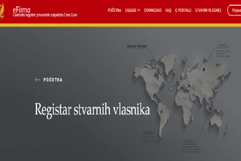 Poreska uprava: Registar stvarnih vlasnika je u punoj funkciji Poreska uprava: Registar stvarnih vlasnika je u punoj funkciji