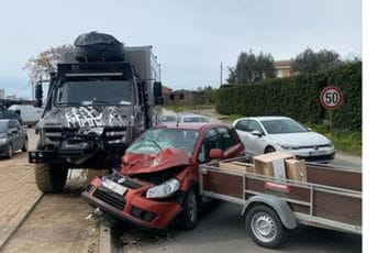 Bar: Saobraćajna nezgoda u naselju Čeluga Bar: Saobraćajna nezgoda u naselju Čeluga