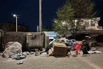 Podgorica i dalje zatrpana smećem