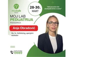 Specijalista iz oblasti defektologije, Anja Obradović u Moj Lab Pedijatriji