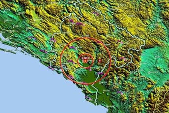 Zemljotres na području Danilovgrada