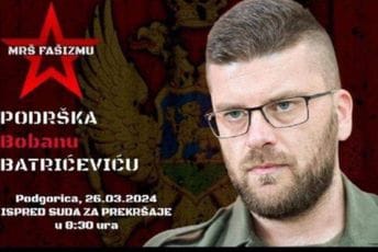 Za slobodu riječi nećemo ćutati: Pogledajte spot podrške Bobanu Batrićeviću (VIDEO) Za slobodu riječi nećemo ćutati: Pogledajte spot podrške Bobanu Batrićeviću (VIDEO)