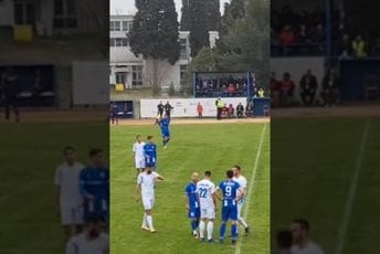 (VIDEO) Fudbaler Bokelja provocirao navijače Otranta