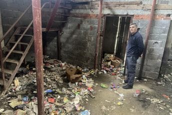 Napušteno postrojenje u Rasadniku pretvoreno u deponiju: Gomilu smeća iz kotlarnice niko ne uklanja