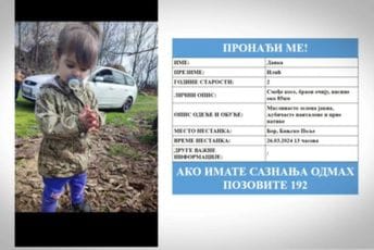 Sedmi dan potrage za djevojčicom Dankom, istražuje se snimak iz Beča Sedmi dan potrage za djevojčicom Dankom, istražuje se snimak iz Beča