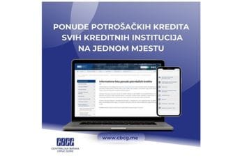 Podaci o ponudi potrošačkih kredita svih kreditnih institucija od danas na sajtu Centralne banke Podaci o ponudi potrošačkih kredita svih kreditnih institucija od danas na sajtu Centralne banke