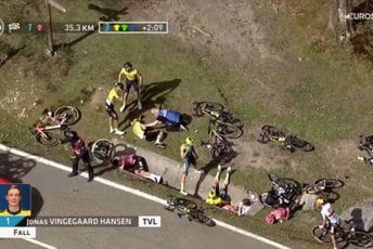 Teška povreda aktuelnog šampiona Tur de Fransa: Vingegor slomio ključnu kost i nekoliko rebara