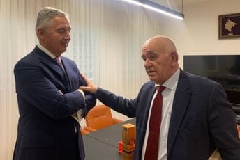 Đukanović se sastao sa Partsosom Đukanović se sastao sa Partsosom