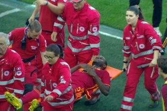 Prekinut meč u Udinama: Igrač Rome kolabirao na terenu i prebačen u bolnicu, pojedini mediji navode da je doživio infarkt