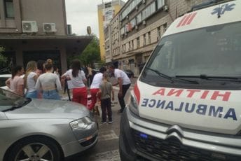 Udes u Podgorici, oboren pješak Udes u Podgorici, oboren pješak