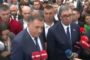 (VIDEO) Vučić se svađao s jednom novinarkom, Dodik vrijeđao drugu: „Vidi ti one krave sa N1“