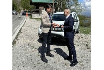 Prijestonica donirala vozilo Nacionalnom parku Lovćen