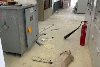 Pokradena trafostanica na Cmiljači vrijedna 1,2 miliona eura Pokradena trafostanica na Cmiljači vrijedna 1,2 miliona eura