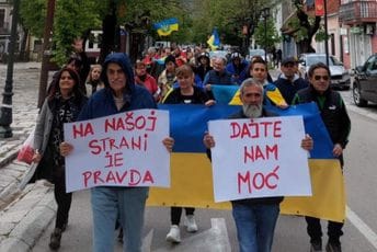 Cetinje za Ukrajinu: Na našoj strani je pravda, dajte nam moć!