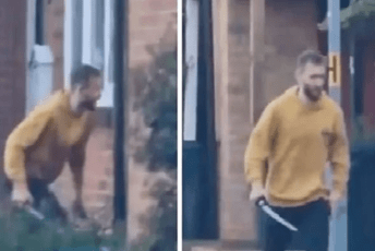 (VIDEO) London: Muškarac išao ulicom i napadao ljude mačetom