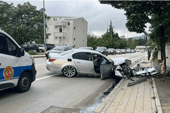 Jedna osoba povrijeđena u saobraćajnoj nezgodi u Sutomoru