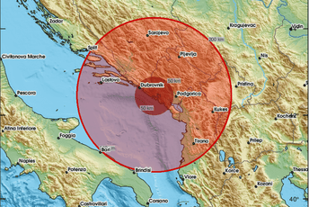Zemljotres jačine 3,16 Rihtera zatresao Crnu Goru