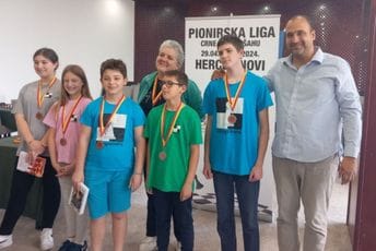 Dijagonale osvojile treće mjesto na Pionirskoj ligi Crne Gore