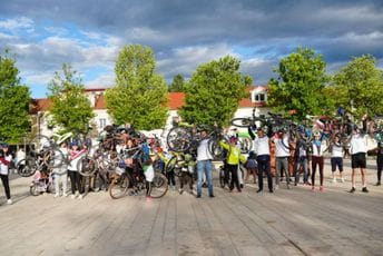 Biciklističkom vožnjom nikšićkim ulicama proslavljen Dan Evrope