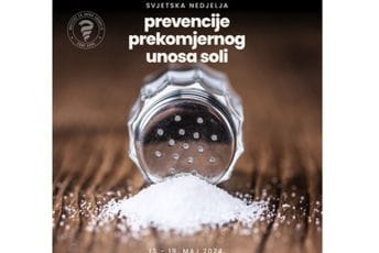 IJZ: Prosječan unos soli u Crnoj Gori i dalje visok