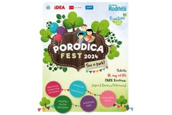 U subotu u Podgorici šesto izdanje Porodica festa, najmlađe i njihove roditelje čeka niz programa U subotu u Podgorici šesto izdanje Porodica festa, najmlađe i njihove roditelje čeka niz programa