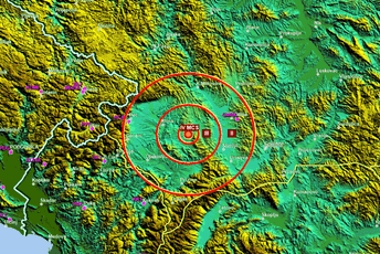 Zemljotres na Kosovu, osjetio se i u Crnoj Gori Zemljotres na Kosovu, osjetio se i u Crnoj Gori