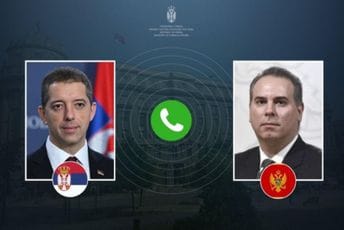 Telefonski razgovor Ivanovića i Đurića: Jačati saradnju dvije države